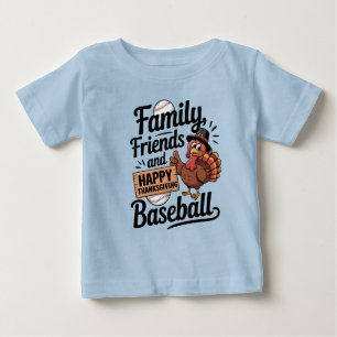 "Fröhliche Erntedanken Herbstleaves Baby T-shirt