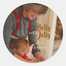 Fröhliche Familienfeiertagsfoto beige Jahr naboho