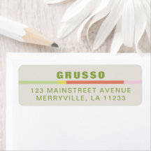 Fröhliche, farbenfrohe, fröhliche und lustige Lini