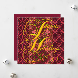 Fröhliche Feiertage Vorlage