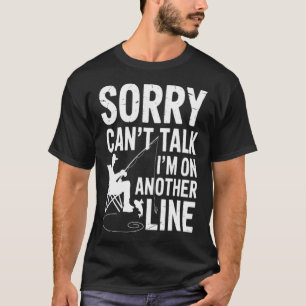 Fröhliche Fisch-Weihnachten Angeln Ist Mein Leben T-Shirt
