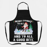 Fröhliche Fisch-Weihnachten Lustiger Fisch Angler