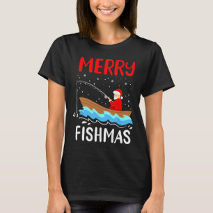 Fröhliche Fisch-Weihnachten Lustiges Weihnachten S T-Shirt