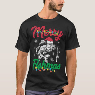 Fröhliche Fisch-Weihnachten T-Shirt