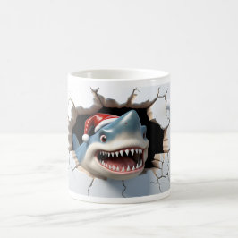 Fröhliche Fischfilet-Weihnachten Kaffeetasse