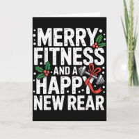 Fröhliche Fitness Frohes Neues Hinterteil Workout