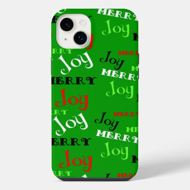 Fröhliche Freude iPhone Hülle (Rückseite)