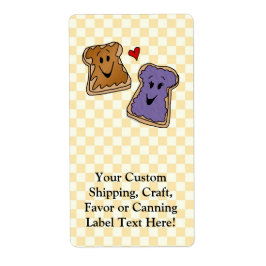 Fröhliche Freunde von Erdnussbutter und Gelee-Cart