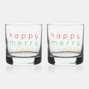 FRÖHLICHE FROHE LUSTIGE Felsgläser (2) Whiskyglas