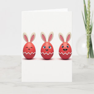Fröhliche Frühlings-Tierfreunde-Karte Karte