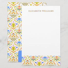 Fröhliche Garten Botanische Personalisierte Korres Briefpapier