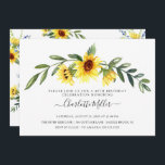Fröhliche Geburtstagsparty der Gelbblüte Einladung<br><div class="desc">Schönes Aquarell gelbe Sonnenblumen Blumenstrauß mit Sonnenblumen,  Marmeladen,  Beeren & Grün. Besuchen Sie unseren Shop,  um unsere gesamte Blumensammlung zu sehen</div>