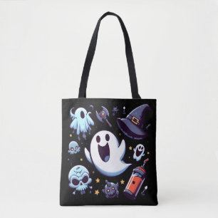 Fröhliche Geister und gruseliges Halloween-Spaß