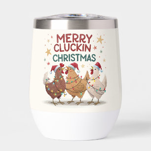 Fröhliche gluckende Weihnachtsküken Personalisiert