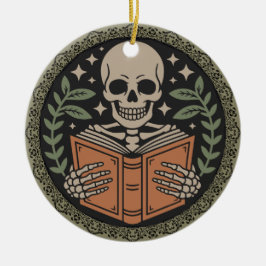 Fröhliche Gothmas meinem Lieblingsbuchliebhaber Keramik Ornament