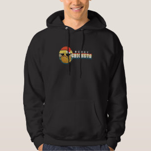 Fröhliche Grillen Bartagame Vintage Echse Reptil Hoodie