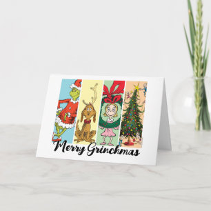 Fröhliche Grinchmas-Feier-Collage Feiertagskarte