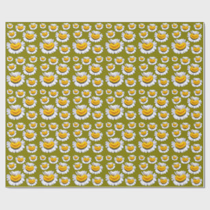 Fröhliche Grinsen von Kamille Geschenkpapier