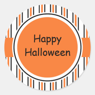 Fröhliche Halloween-Aufkleber Runder Aufkleber