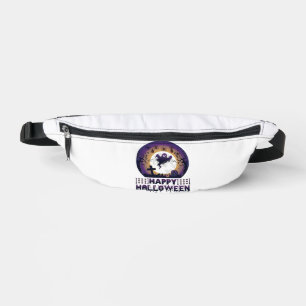 Fröhliche Halloween-Geister Fledermäuse Spinnen_1 Bauchtasche