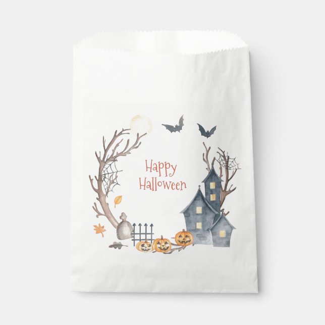 Fröhliche Halloween-Geschenktüten Geschenktütchen (Vorderseite)
