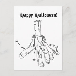 Fröhliche Halloween-Postkarte Feiertagspostkarte