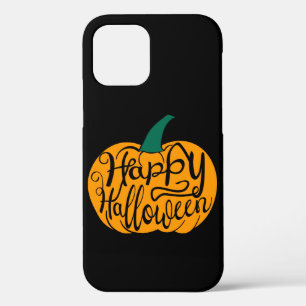 Fröhliche Halloween-Schrift auf geschnitztem Kürbi Case-Mate iPhone Hülle