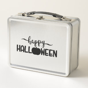 Fröhliche Halloween T-Shirts Halloween Metall Brotdose
