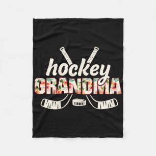 Fröhliche Hockeytage Lustiges Eishockey Hässliches Fleecedecke