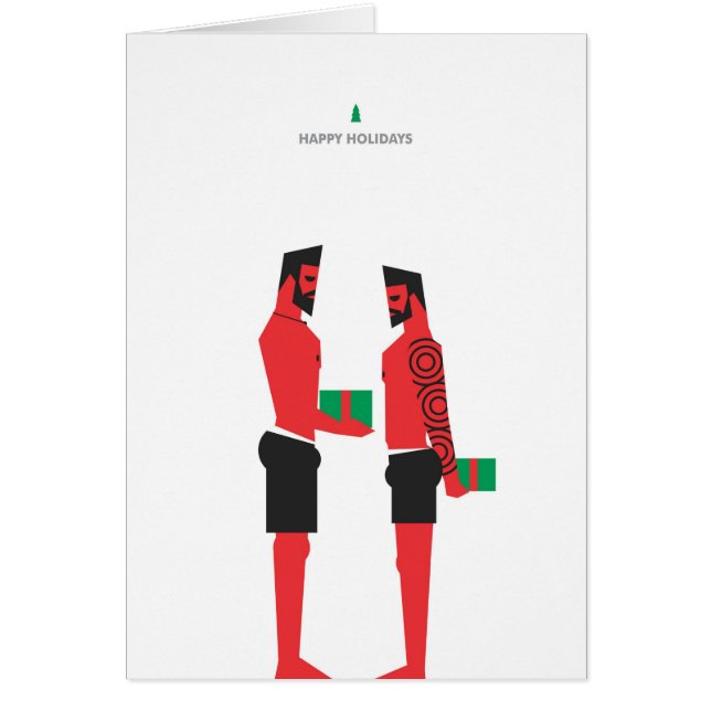 fröhliche homosexuelle Weihnachten 1 (Vorne)