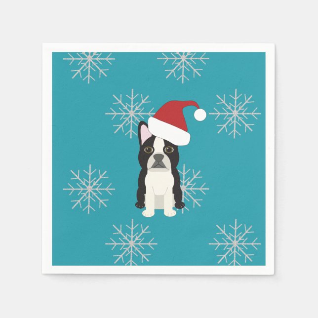 Fröhliche Howlidays Serviette (Vorderseite)
