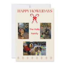 Fröhliche Howlidays-Zuckerhüte und Glitzer