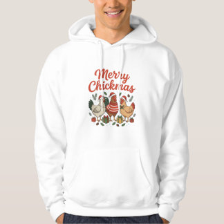 Fröhliche Hühnerweihnachten Hühner Weihnachten Hoodie