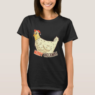 Fröhliche Hühnerweihnachten Lustiger Weihnachten S T-Shirt