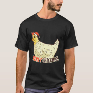 Fröhliche Hühnerweihnachten Lustiger Weihnachten S T-Shirt