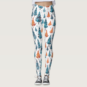 Fröhliche Joyous Christmas Trees Leggings
