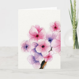 Fröhliche Kirschblüten für jeden Anlass Karte