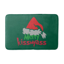 Fröhliche Kissmyass Lustige Weihnachten Badezimmer