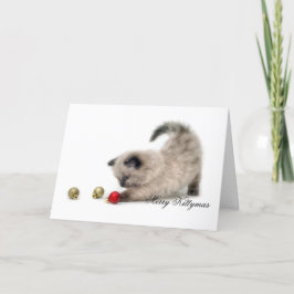 Fröhliche Kittymas Karte
