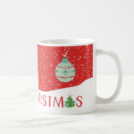 Fröhliche kleine kaffeetasse