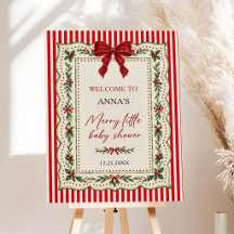 Fröhliche kleine Kokette Weihnachts-Baby-Party