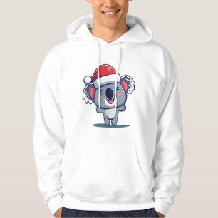 fröhliche koala Weihnachten Hoodie