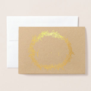 Fröhliche Krise Folienkarte