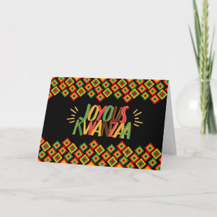 Fröhliche KWANZAA Karte