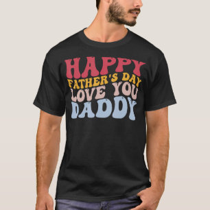 Fröhliche Liebe des Vaters Du Papa Vater Feier T-Shirt