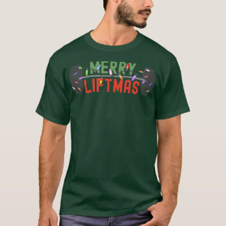 Fröhliche Liftmas Funny Weightlifter Weightlift Wi T-Shirt