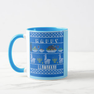 Fröhliche llamakkah tasse
