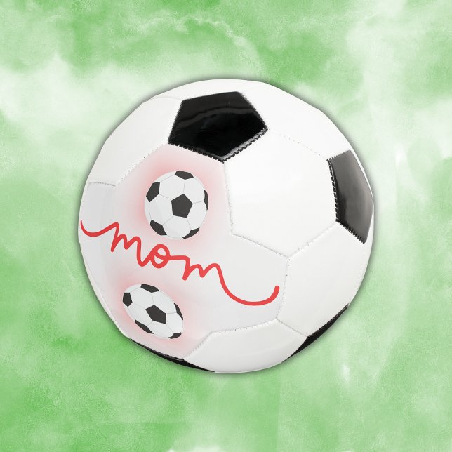 Fröhliche Mama zum Muttertag Fußball | (Von Creator hochgeladen)