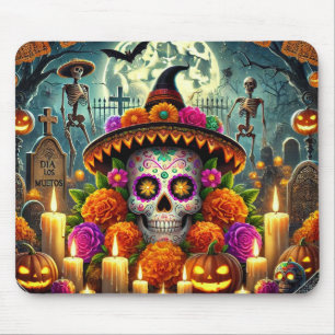 Fröhliche Mauspad Halloween