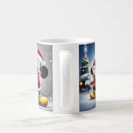 Fröhliche Mickey-Weihnachtsfeier Tasse